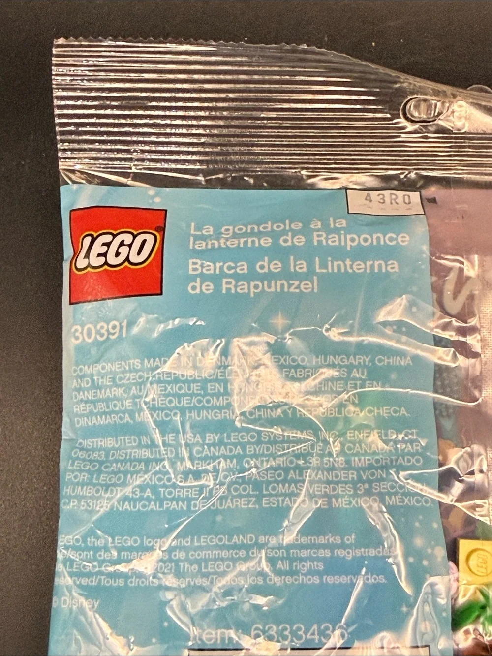 LEGO Disney Princess Rapunzels Lantern Boat with Pascal 30391 38pcs Brand New - Picture 6 of 8